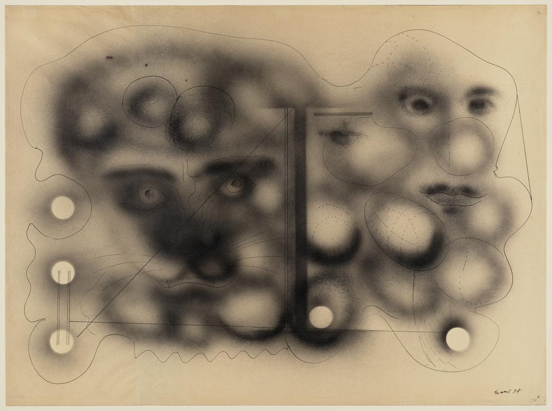 Two Faces / Drawing 1934