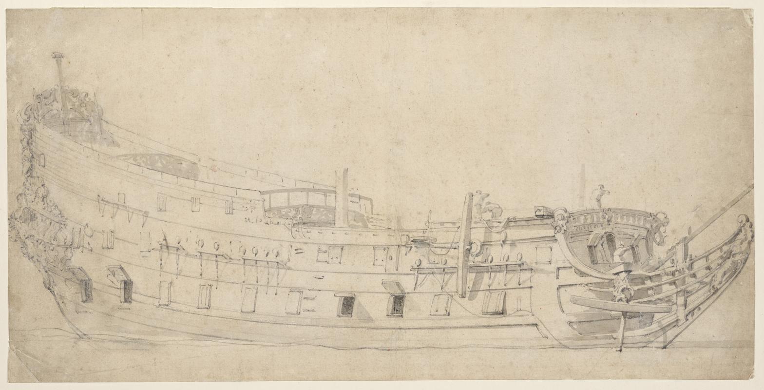 A Sailing Ship&#039;s Hull