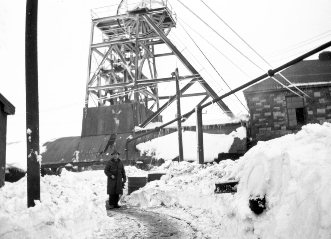 Big Pit in the snow