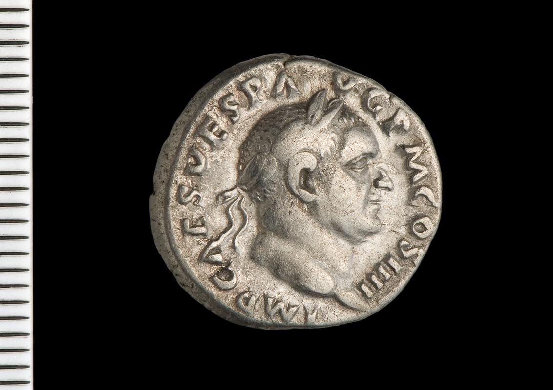 silver denarius (obv.)