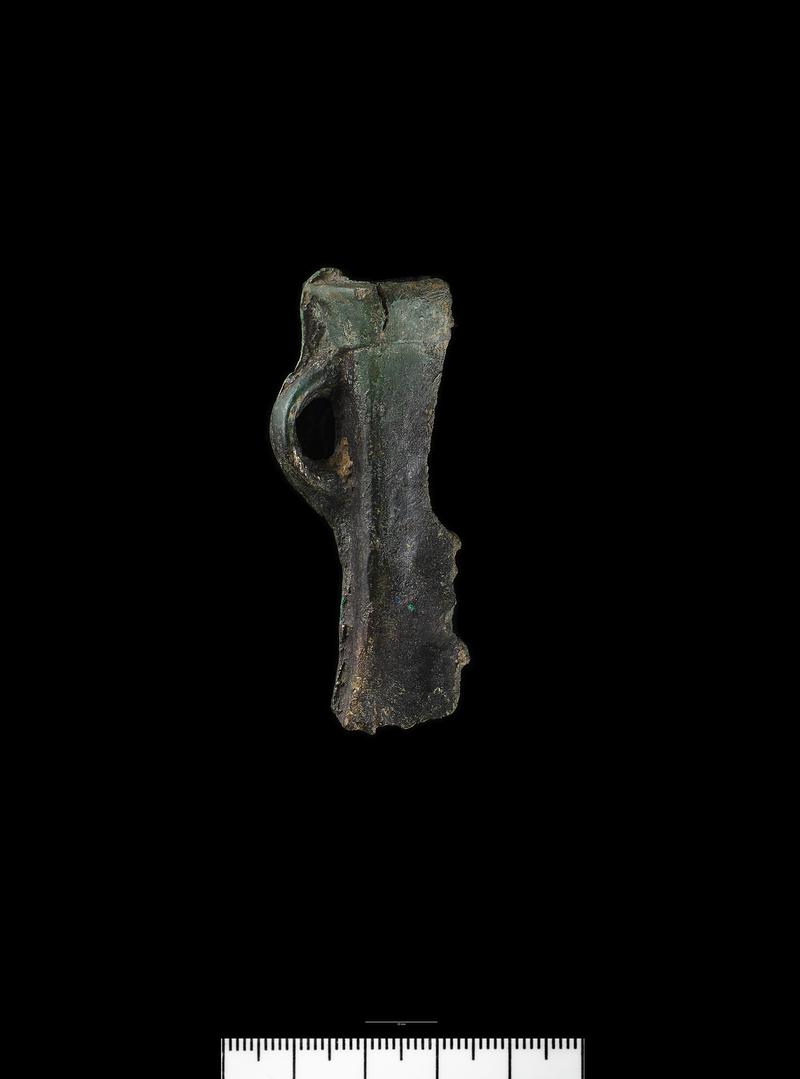 Late Bronze Age bronze plain socketed axe fragment