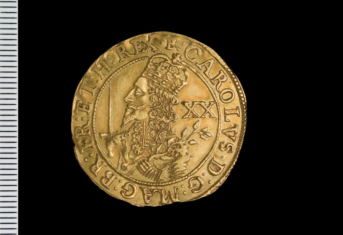 Charles I, 20 shillings, Bristol