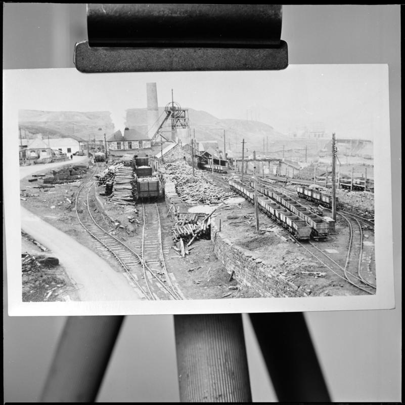 Big Pit Colliery, film negative