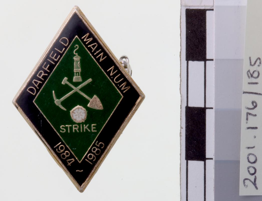 N.U.M. Yorks Area, badge