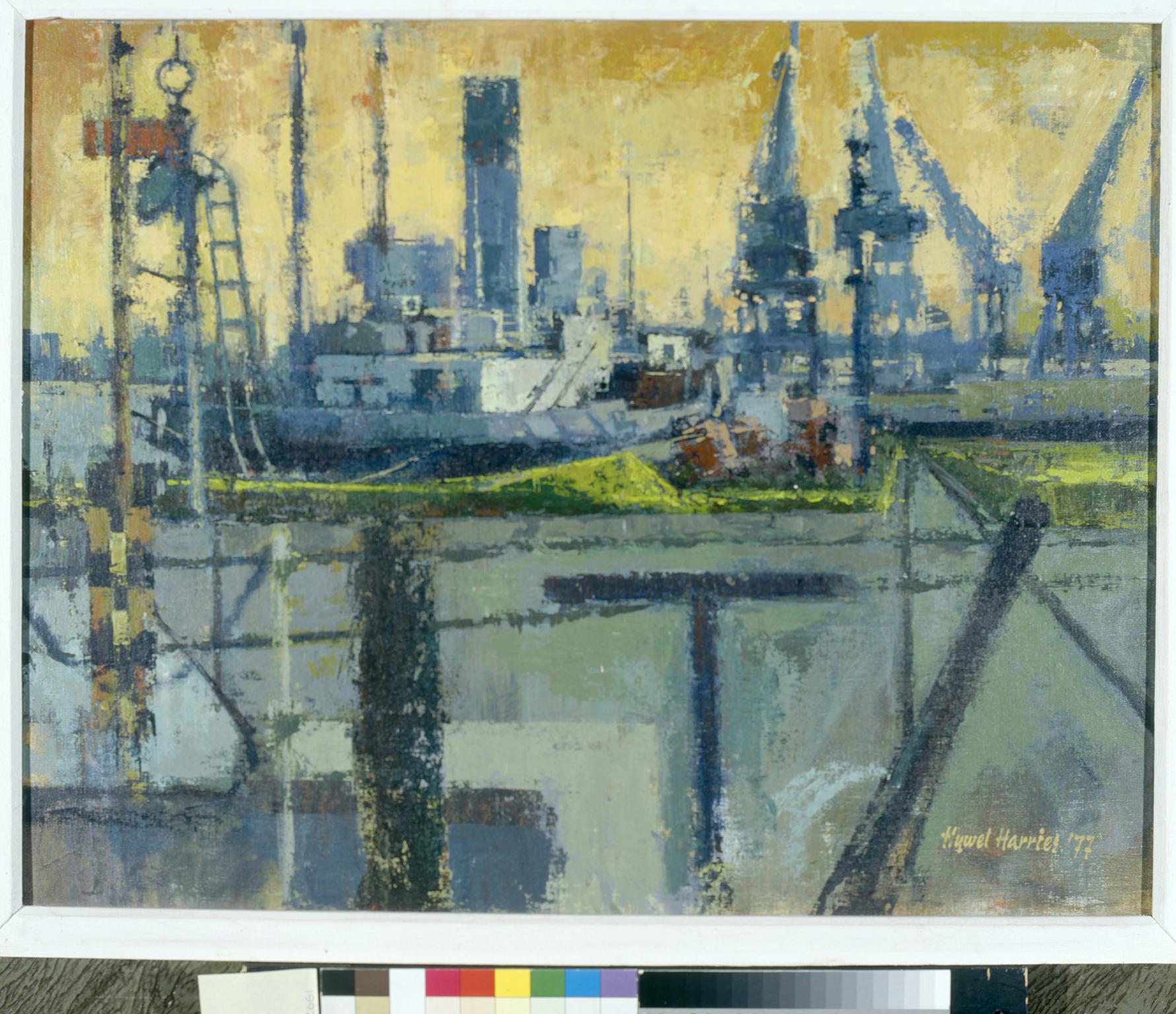 Dockland, Cardiff (painting)