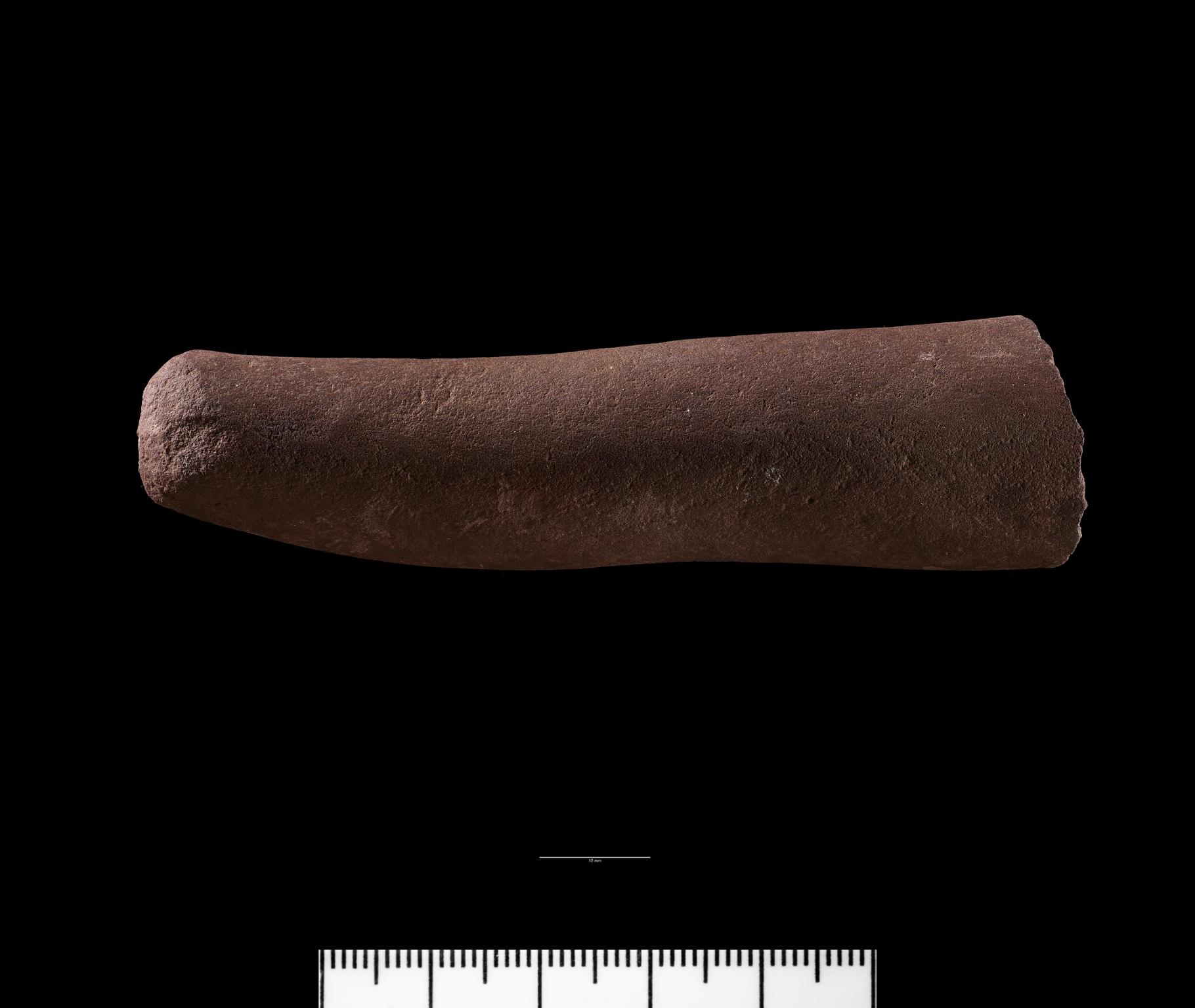 Late Mesolithic bevelled pebble