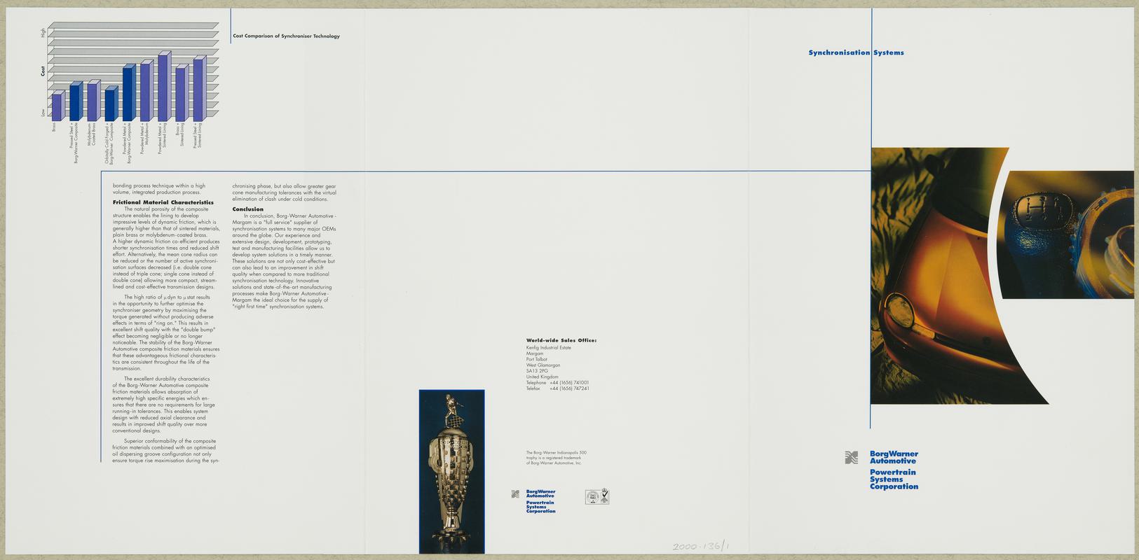 Borg-Warner Automotive, brochure