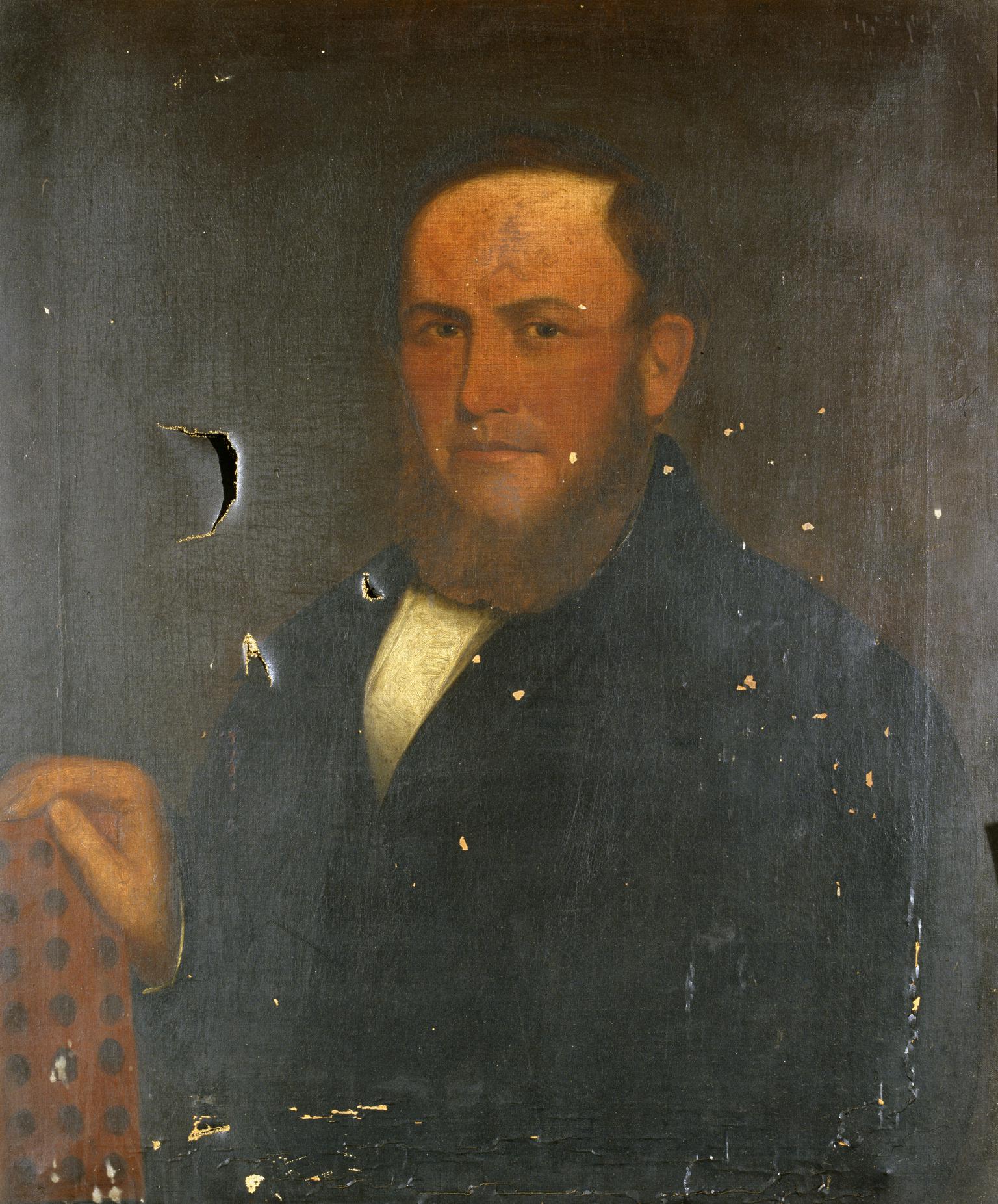 Frederick Walker, brickworks proprietor, painting
