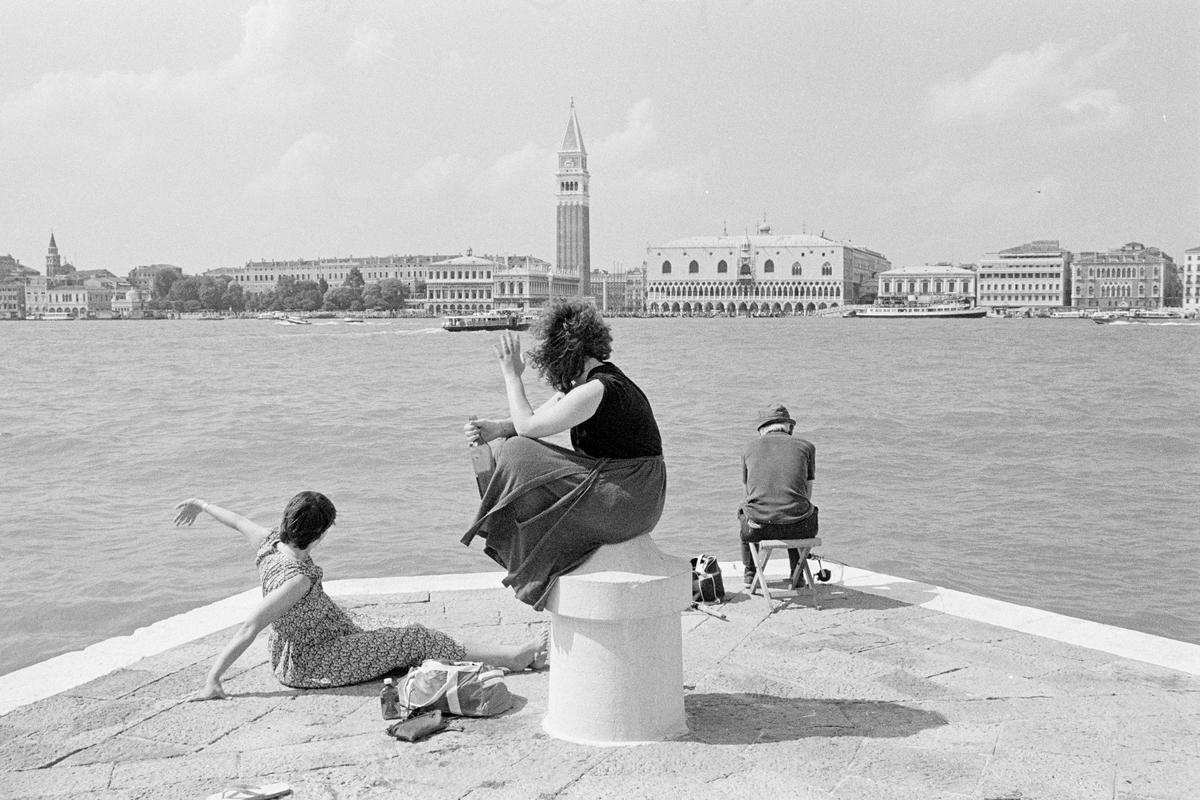 ITALY. Venice. Looking towards S Giorgio. 1999
