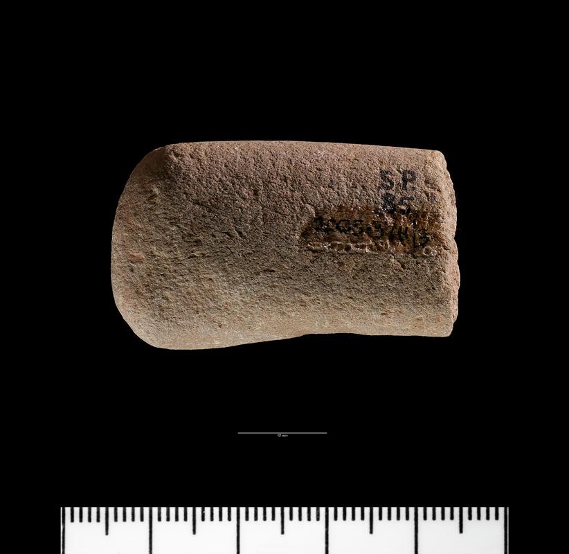 Late Mesolithic bevelled pebble