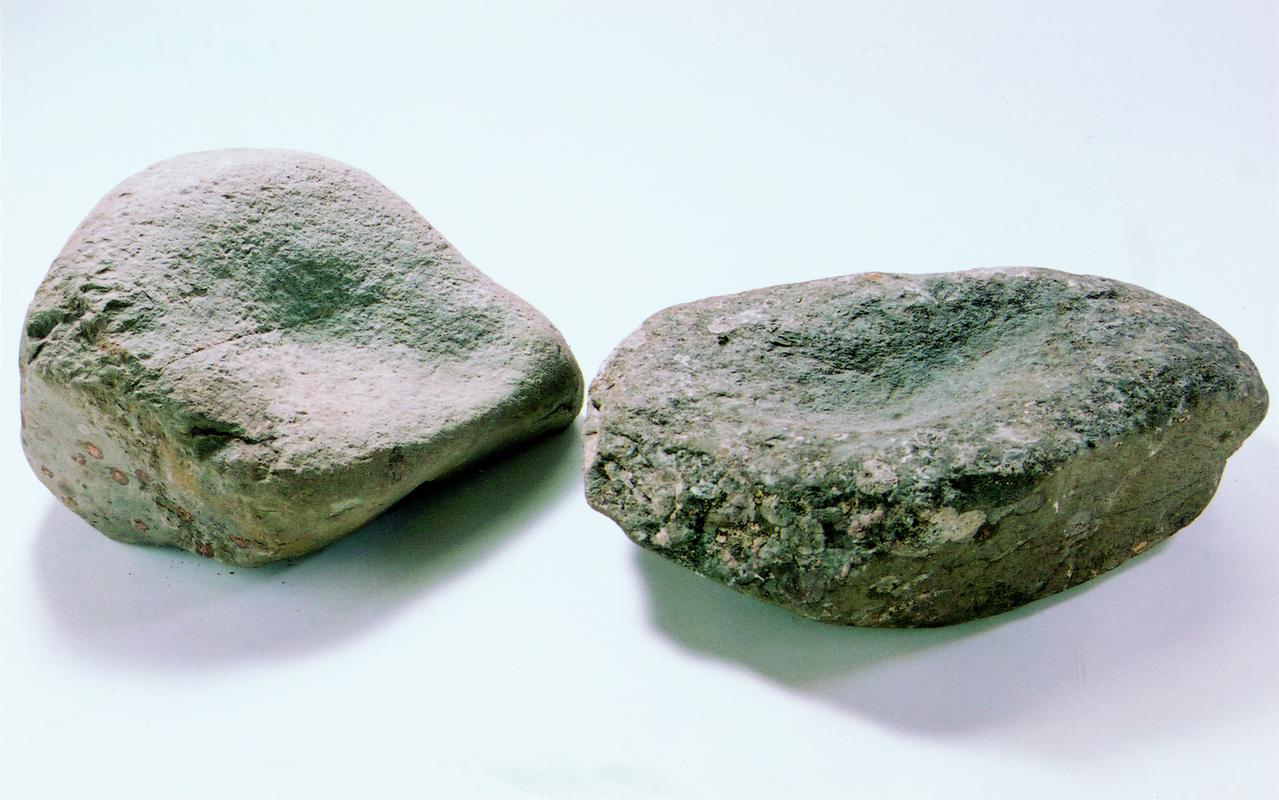 Mortar Stones for crushing lead ore