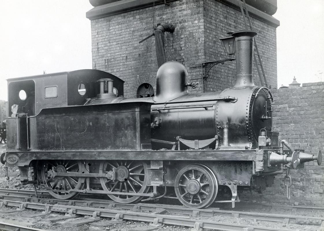 Cambrian Railway 2-4-0 locomotive No. 58