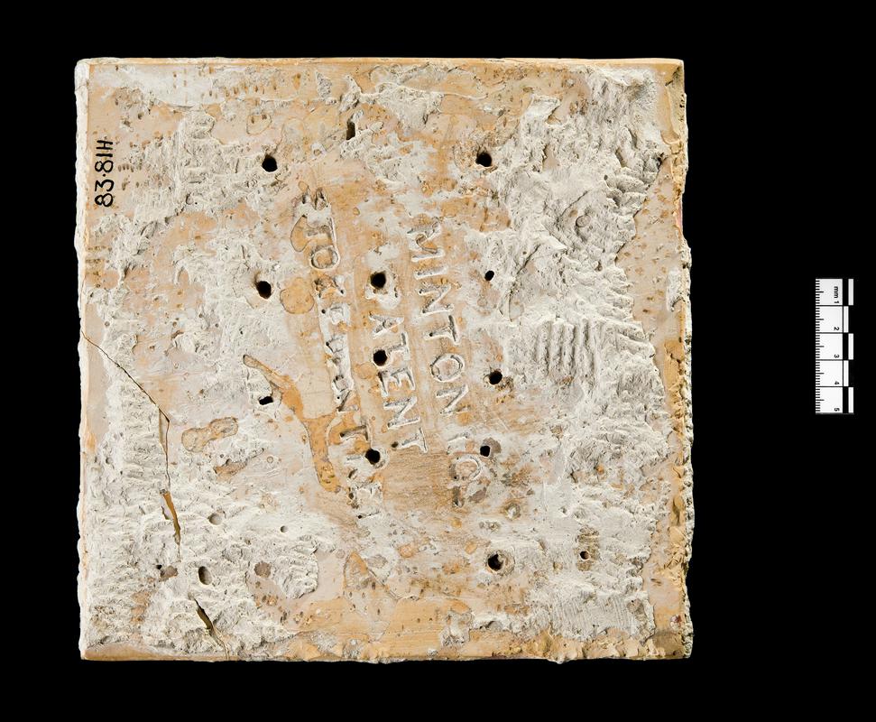 Post-Medieval ceramic floor tile