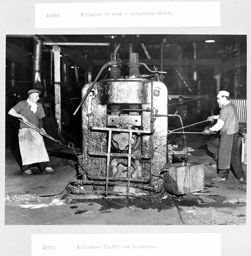 Clayton tinplate works, photograph