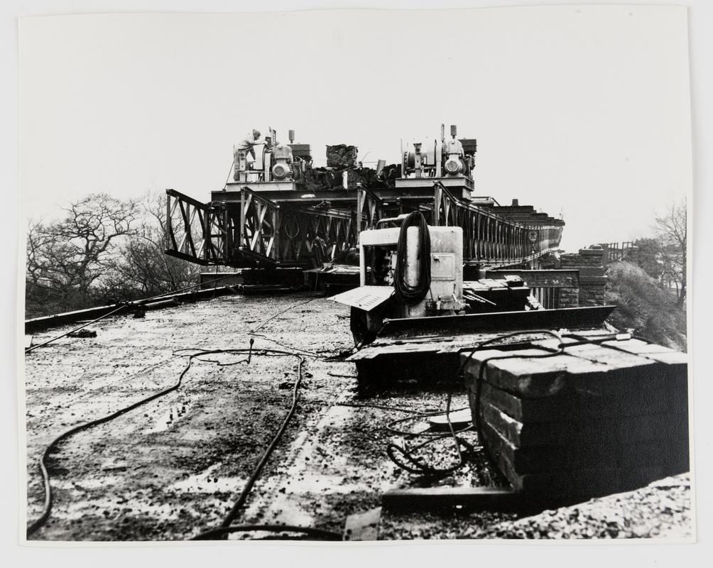 Demolition of Crumlin Viaduct.