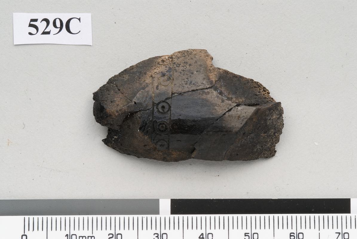 Medieval bone chess piece