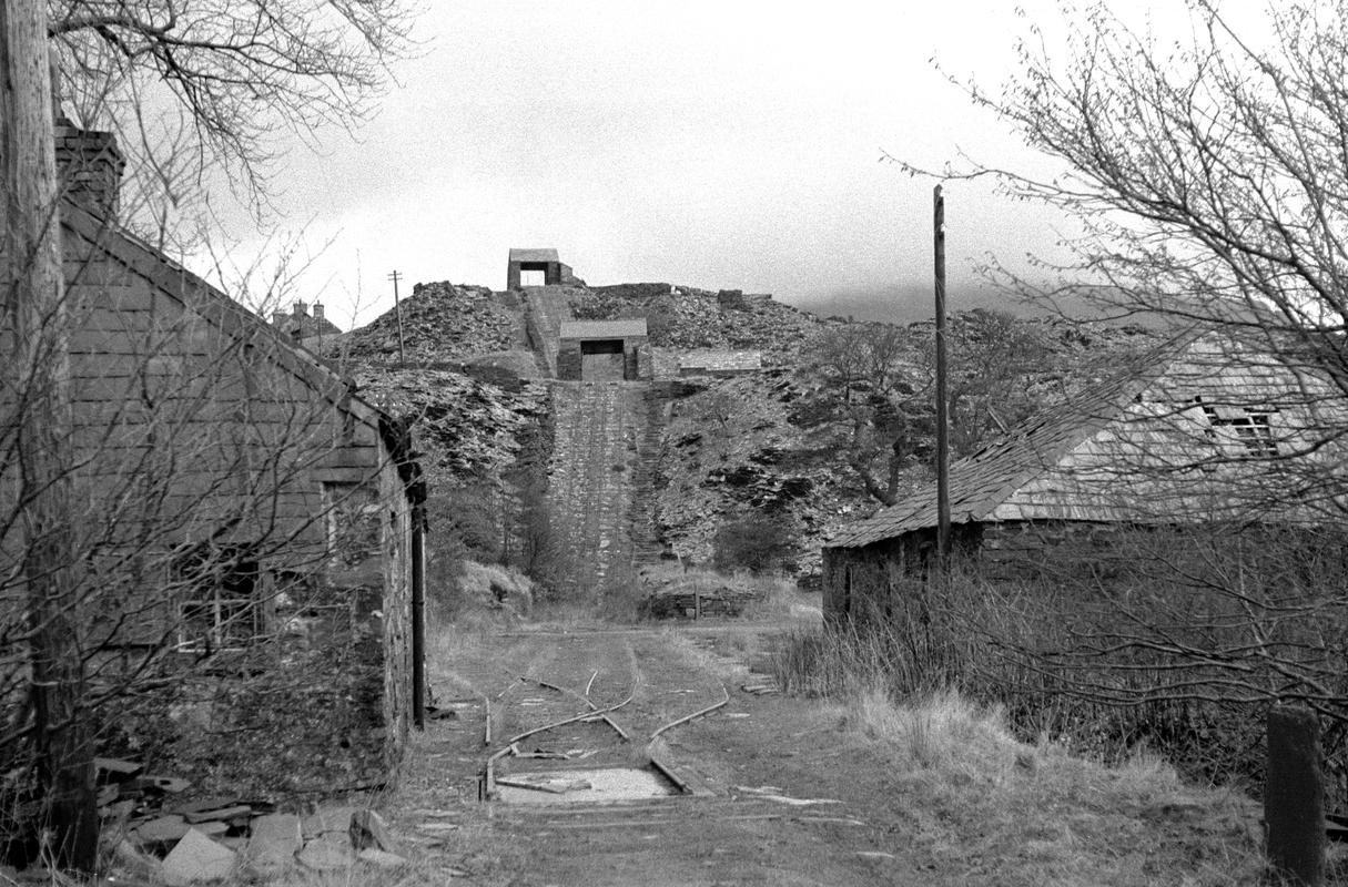 Pen-yr-Orsedd slate quarry, photograph