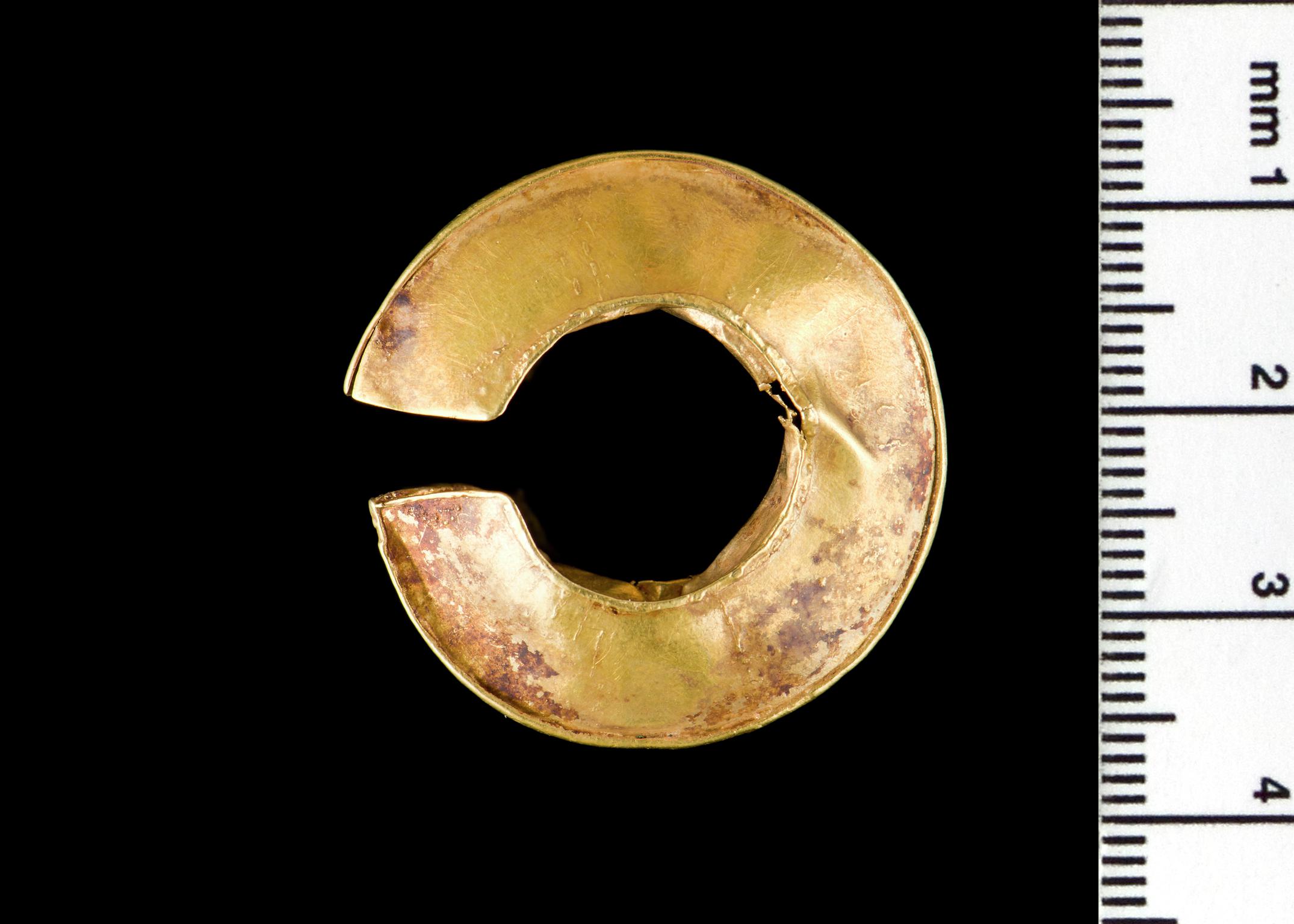 Late Bronze Age gold penannular lock ring - Collections Online | Museum ...