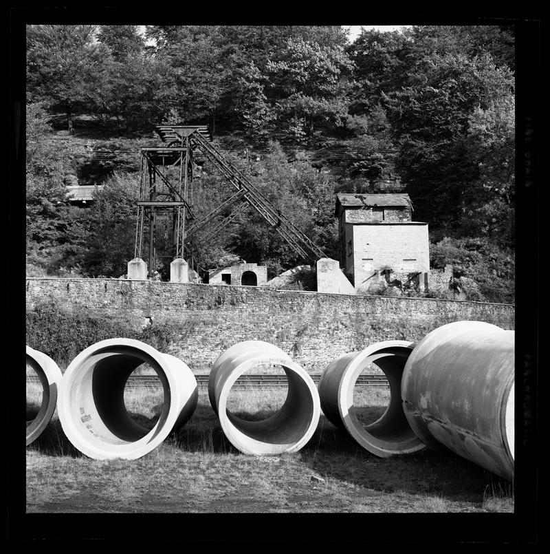 Llanhilleth Colliery, film negative