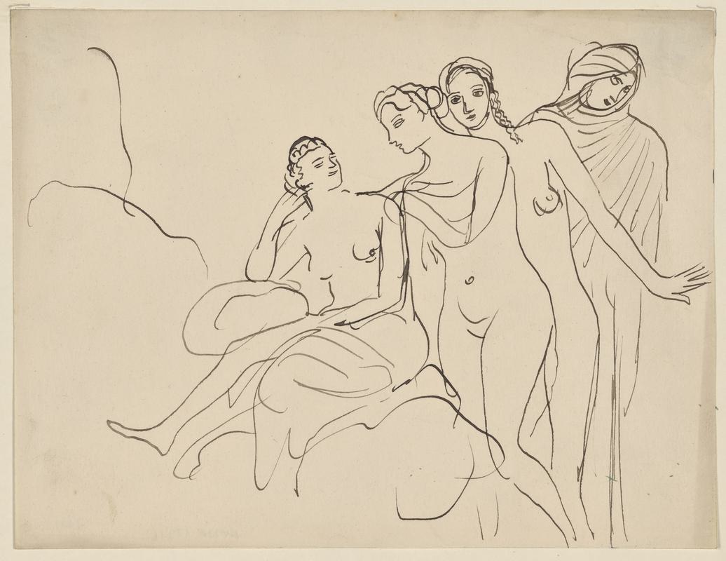 Four Women, Three standing