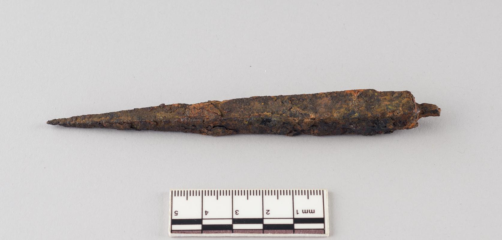 Roman iron pilum head