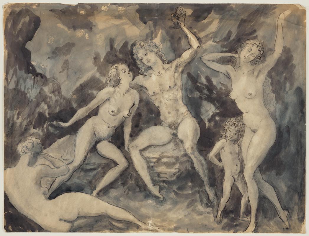 Group of Nude Figures