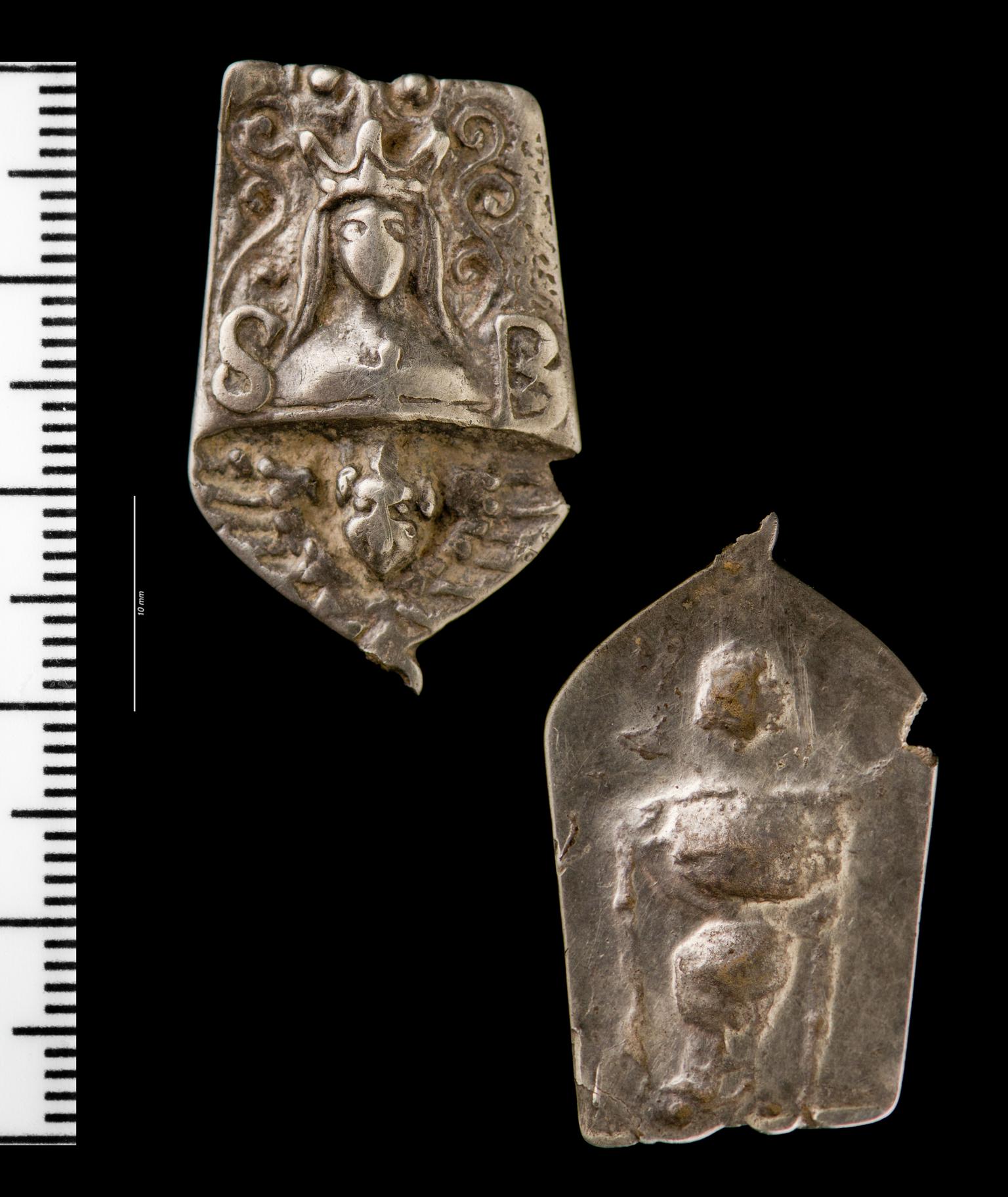 Post-Medieval silver mount