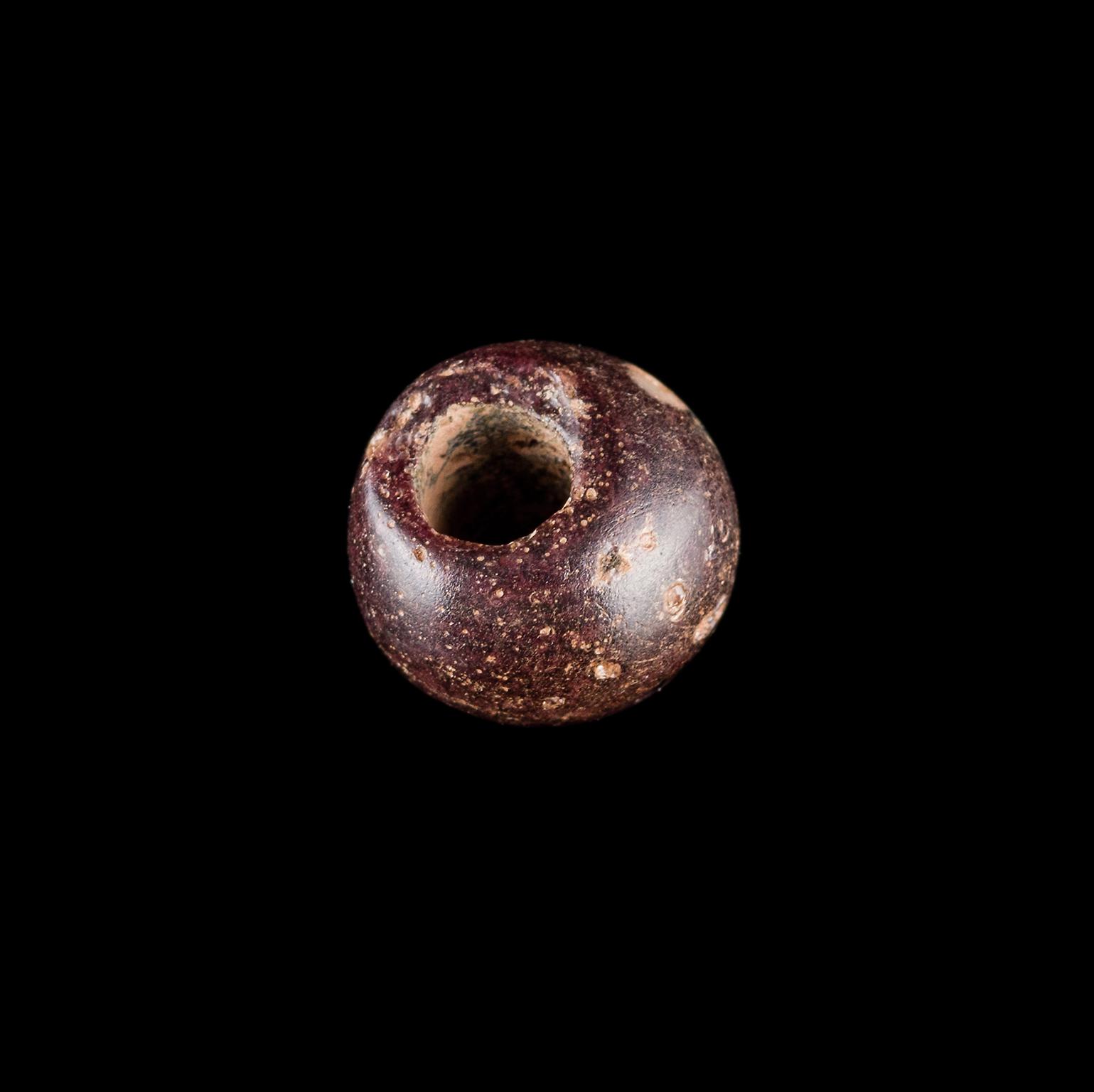Roman glass globular bead