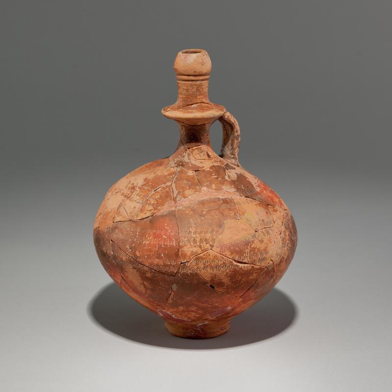 Roman pottery flagon