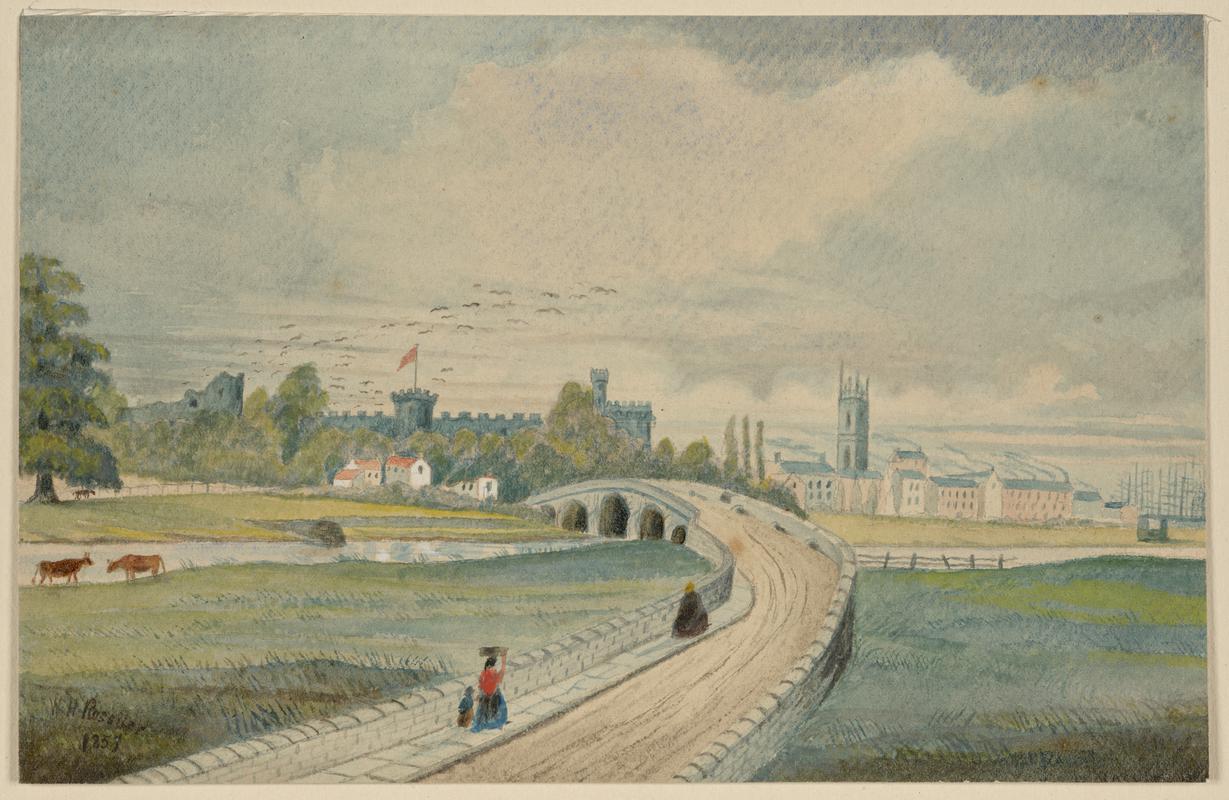Cardiff Castle and Old Bridge