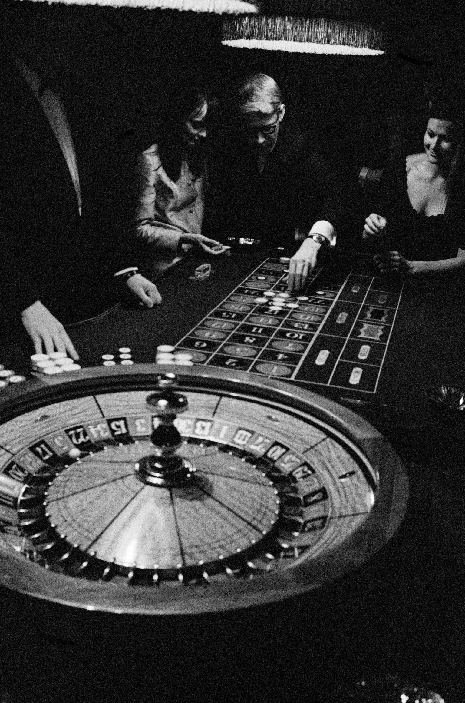 Aspinall's private gambling club. London, UK