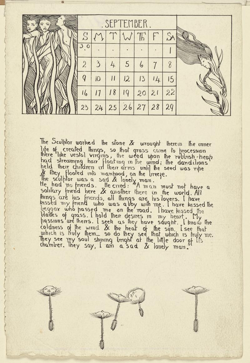Calendar for September 1917