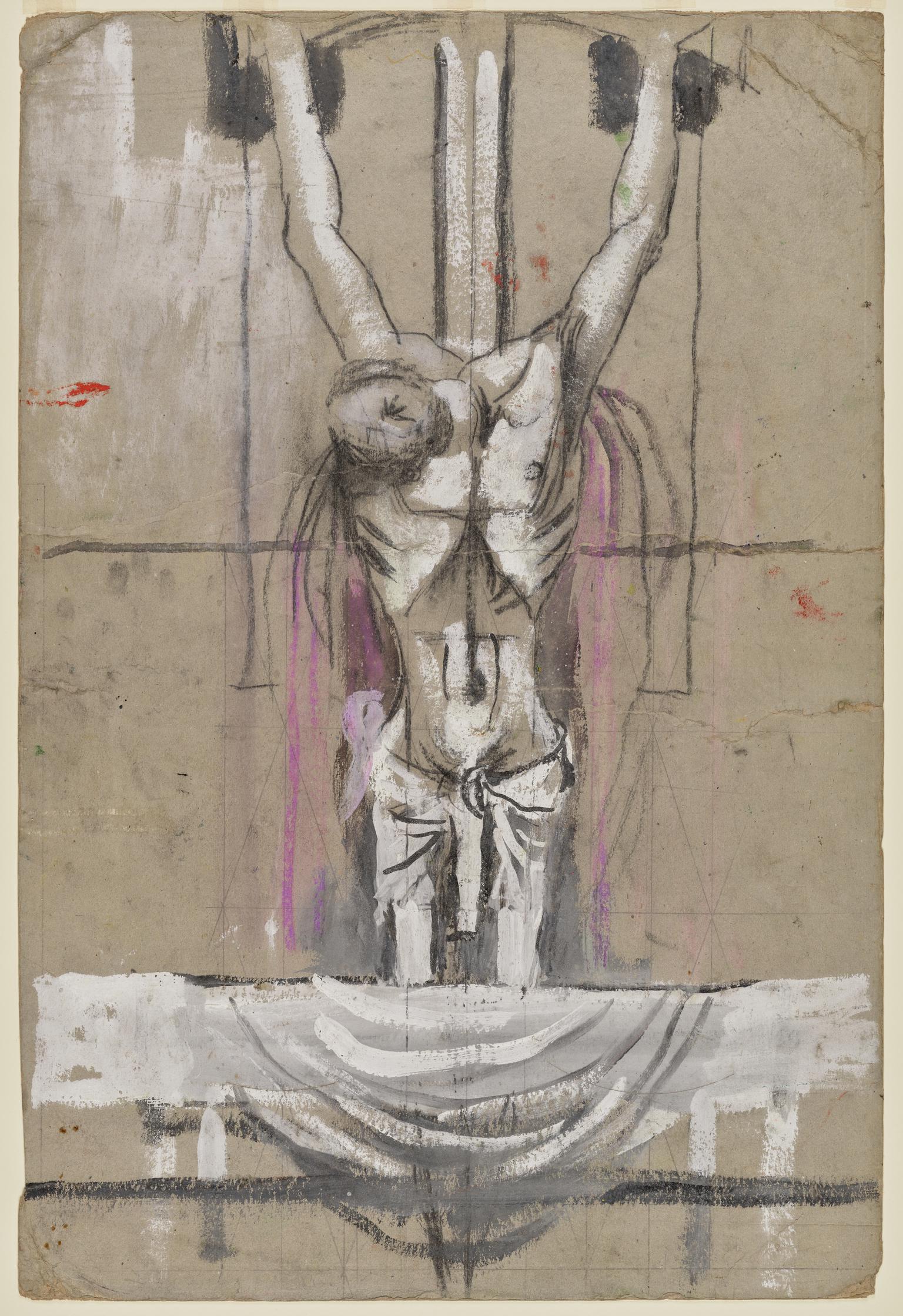 Study for lower crucifixion