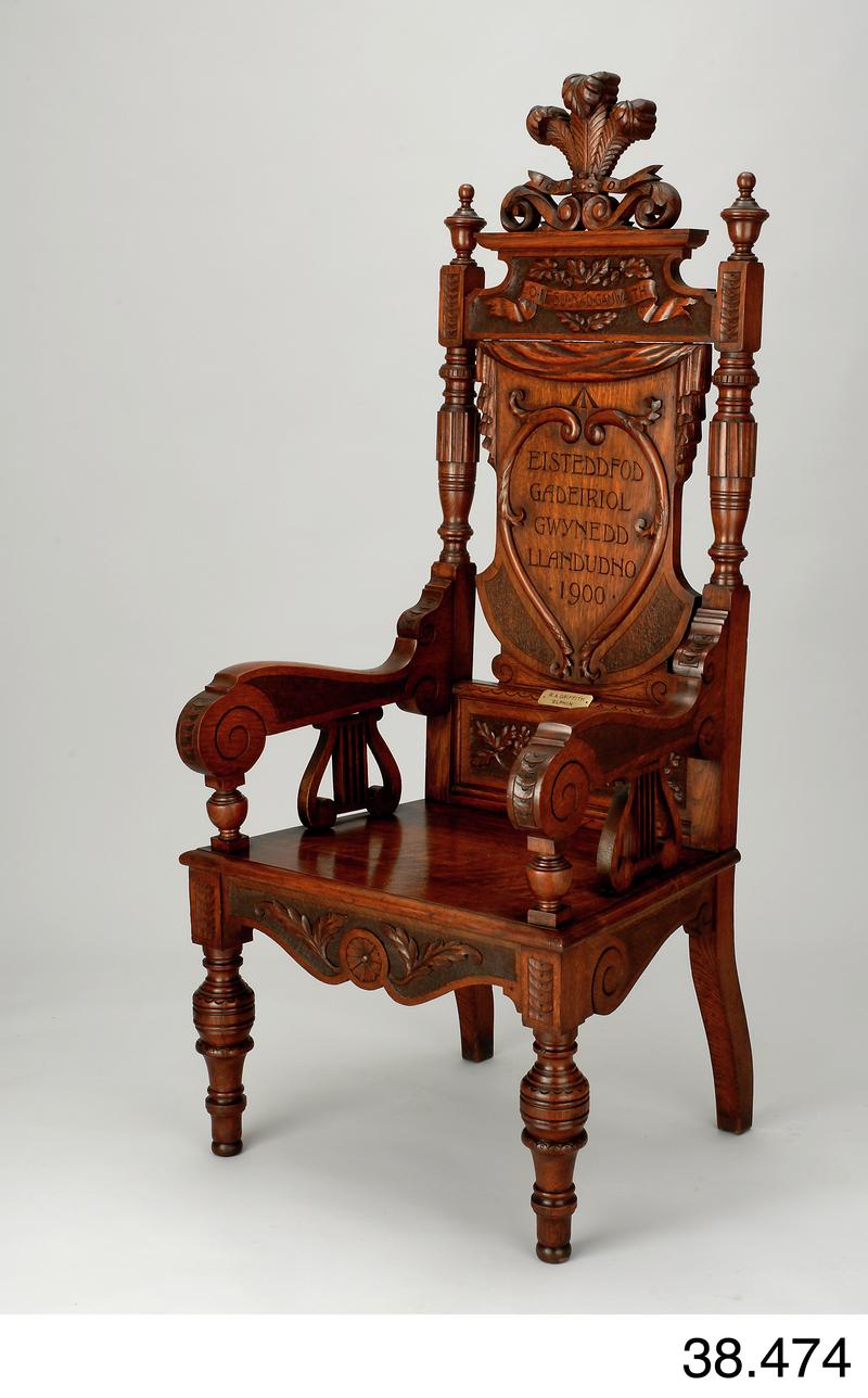 Llandudno Eisteddfod Chair, 1900