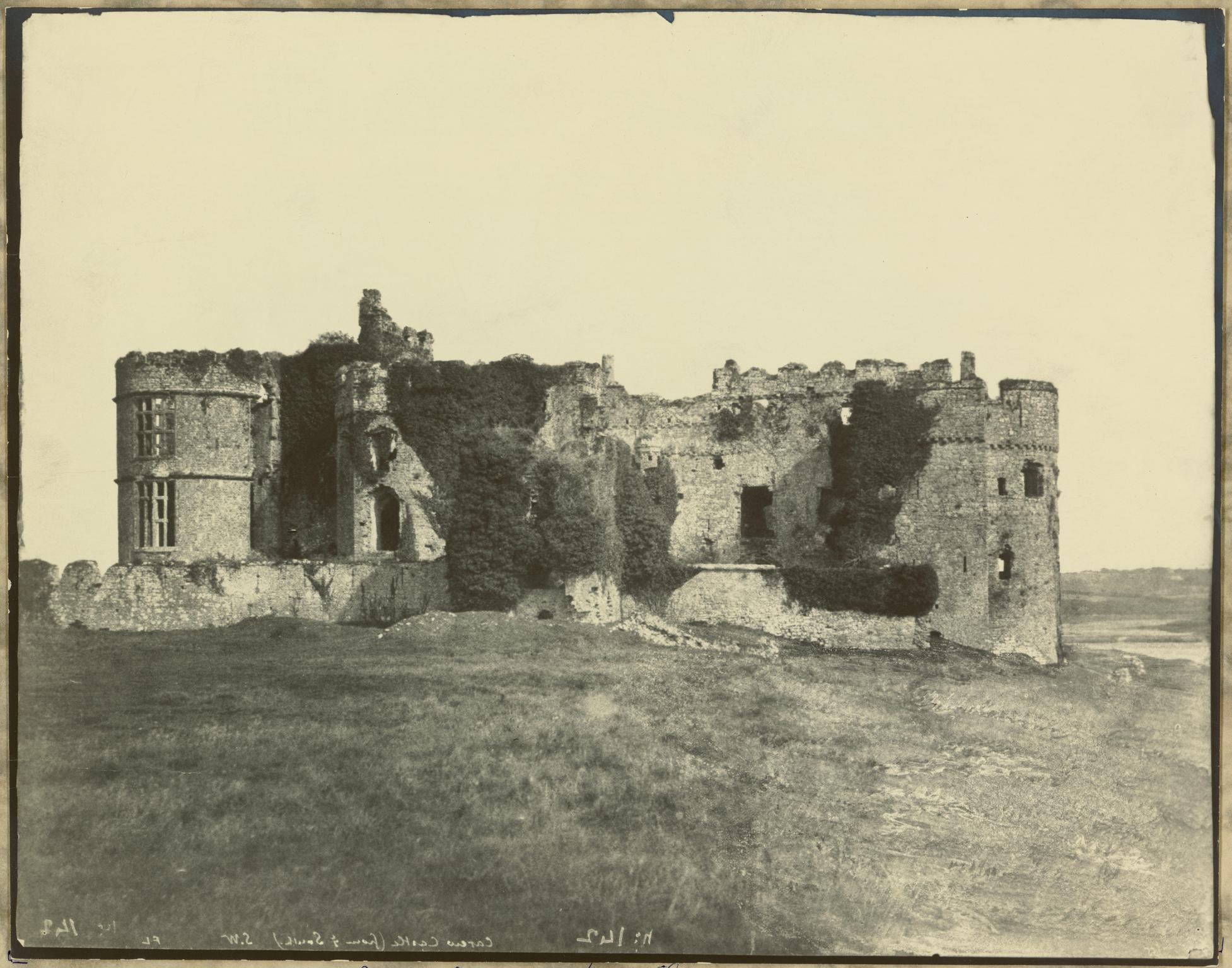 Carew Castle (From South), S.W