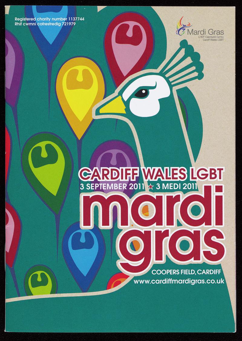 Guide to Cardiff Wales LGBT Mardis Gras held on 3 September 2011 at Coopers Field, Cardiff.