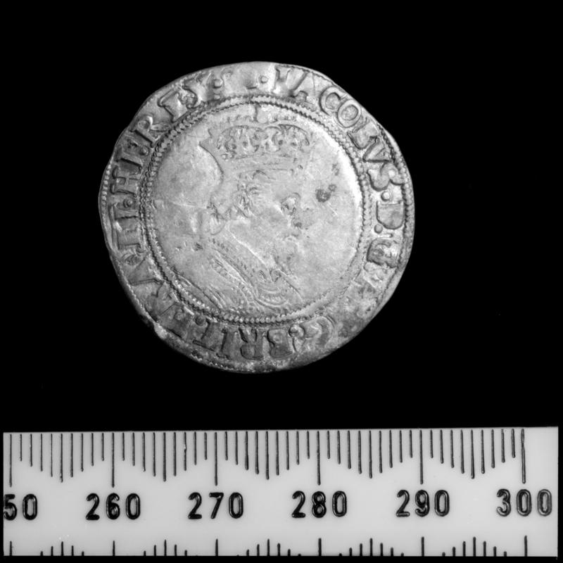 Tregwynt Hoard - James I silver shilling