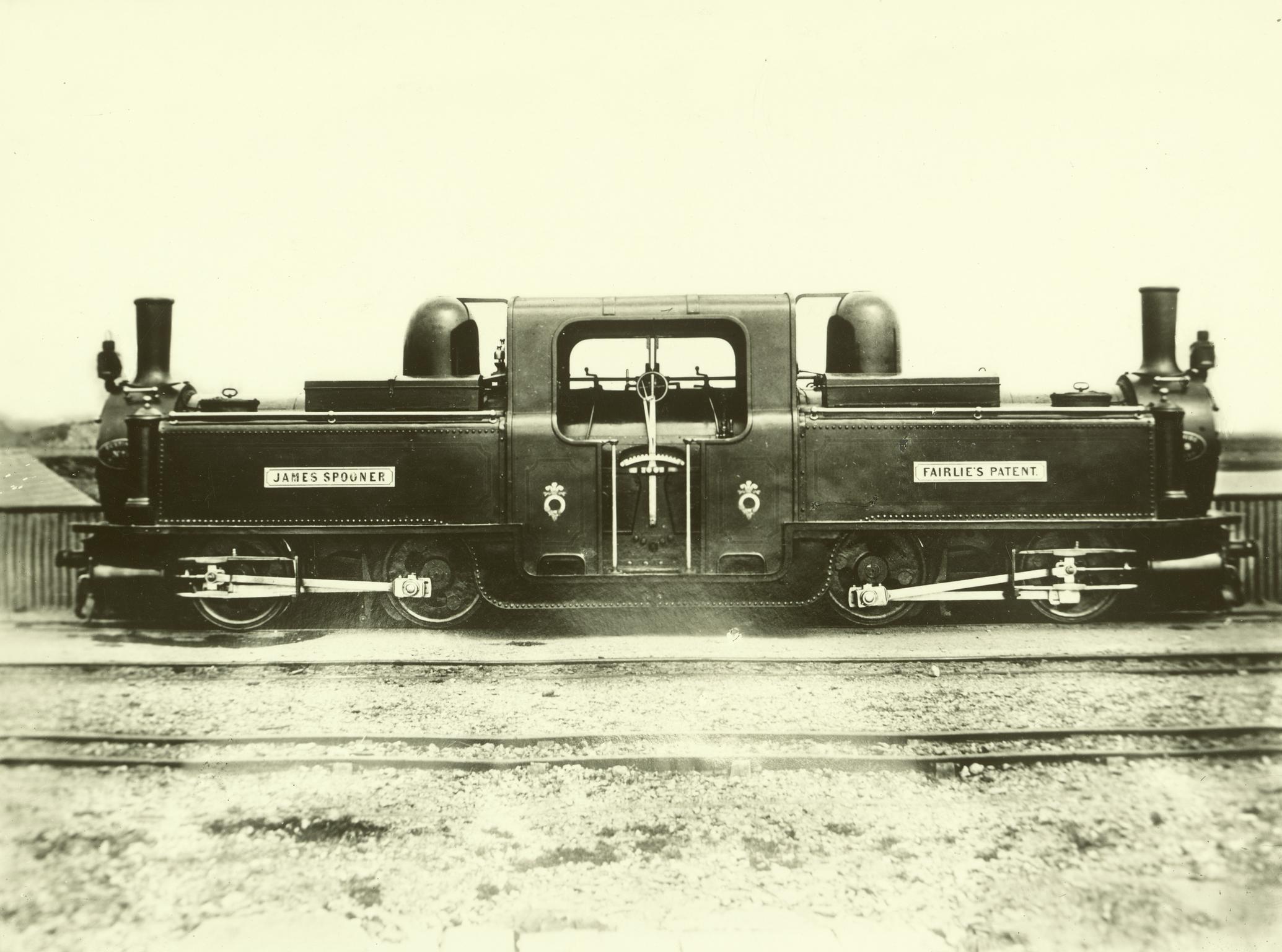 Festiniog Railway locomotive, photograph