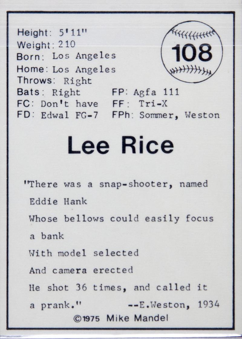 Lee Rice