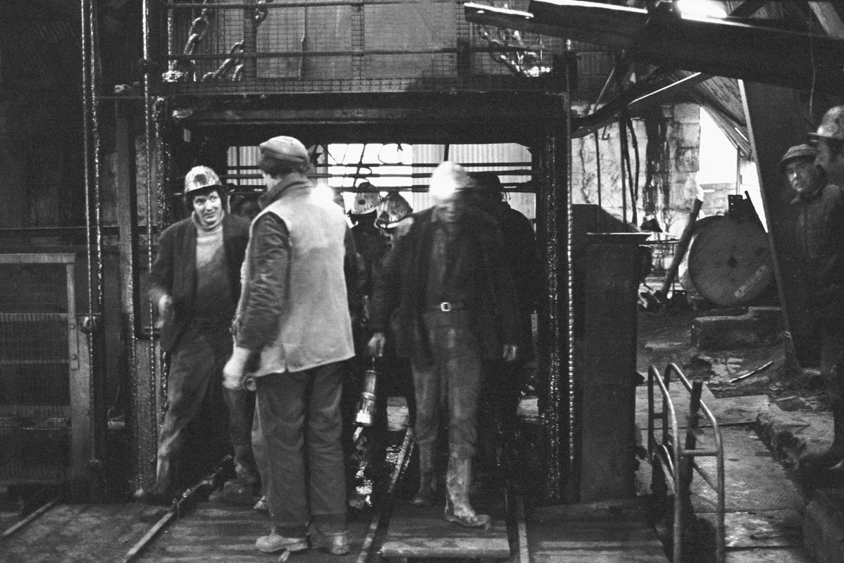 Big Pit Colliery, film negative