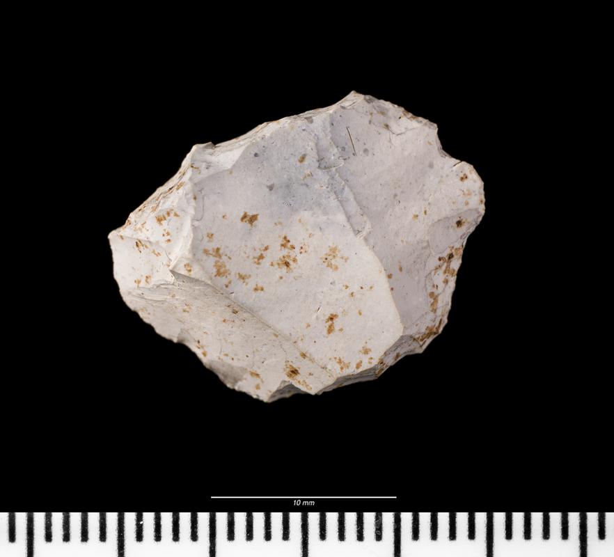 Early Mesolithic flint scraper