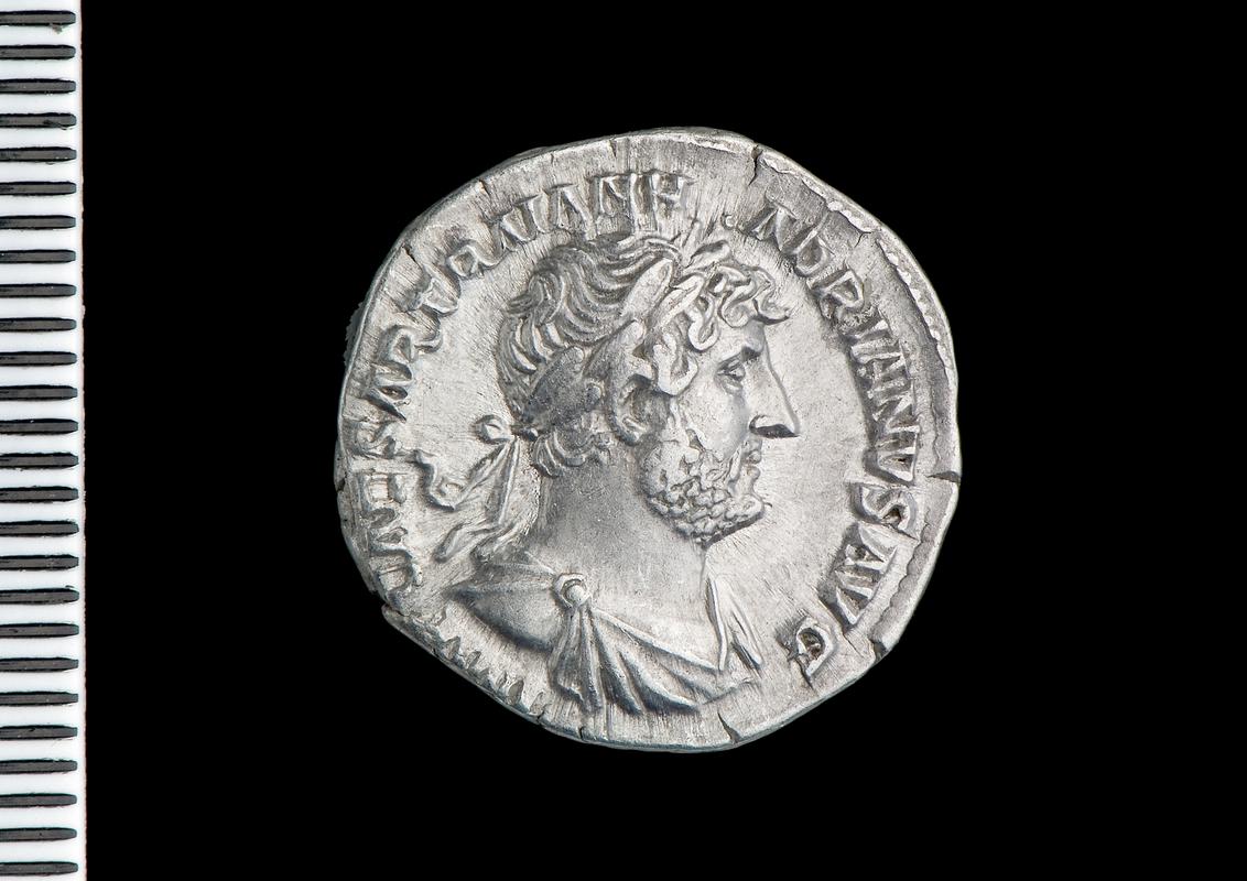 silver denarius (obv.)