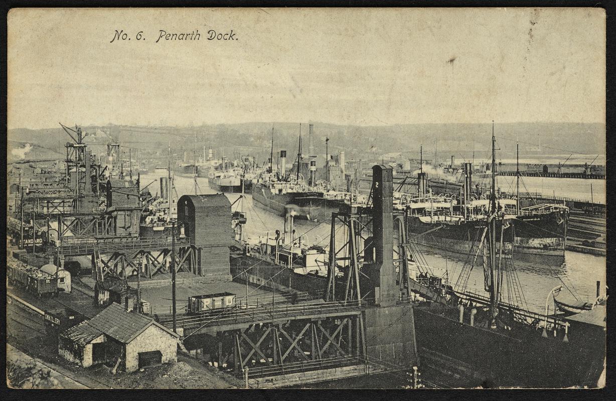 Penarth Dock (postcard)