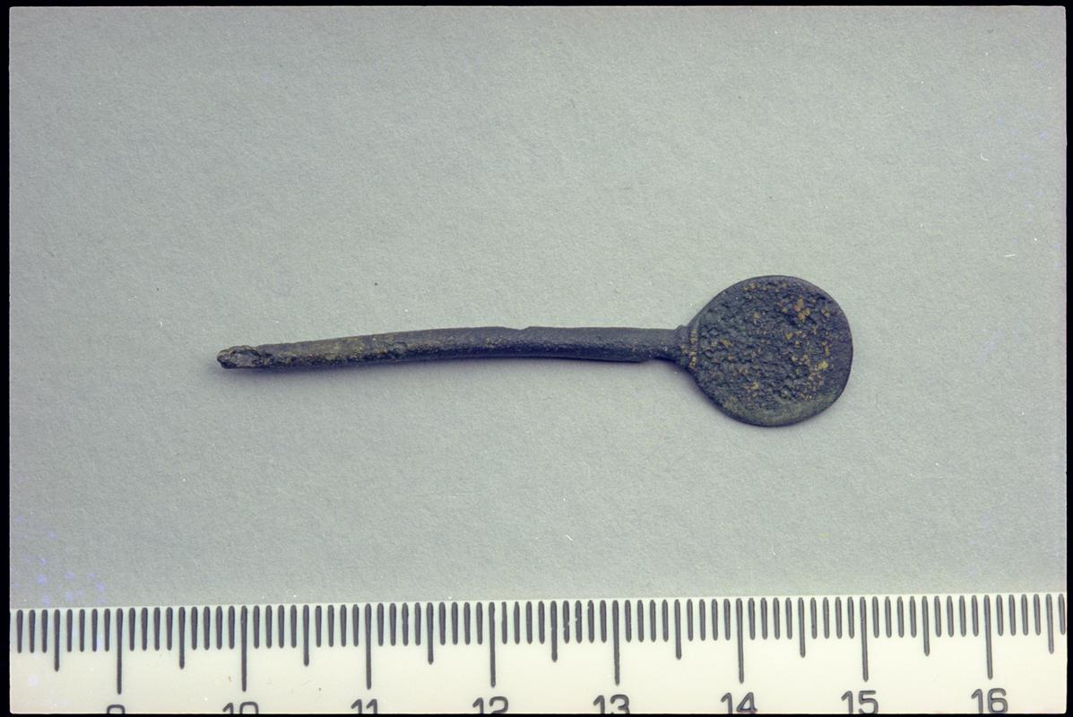 Early Medieval copper alloy pin