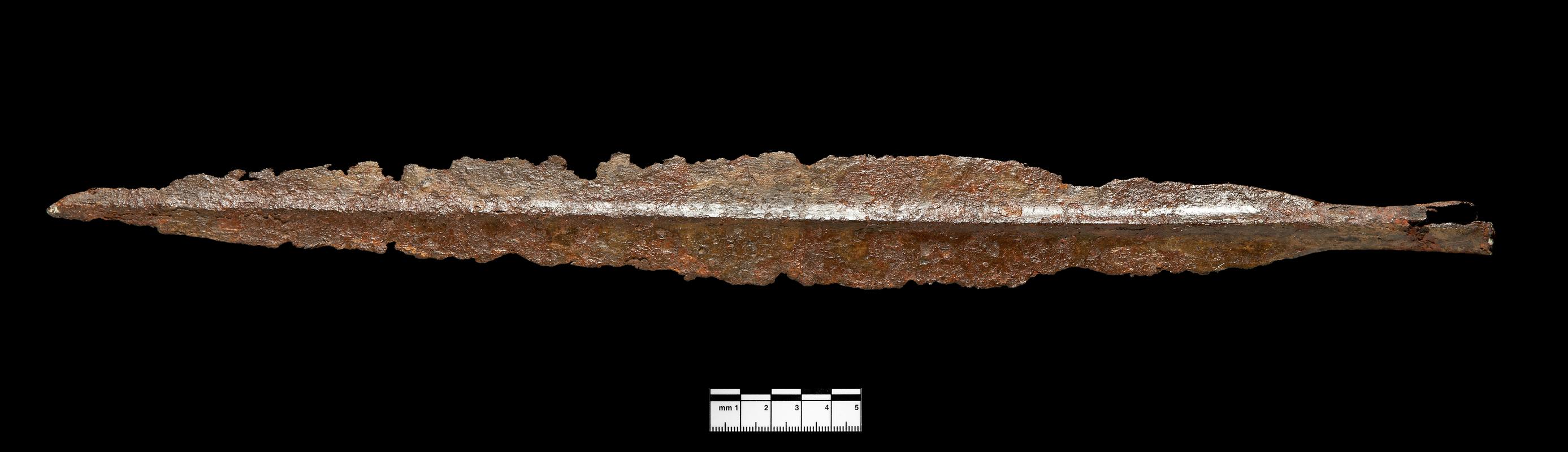 Iron Age iron spearhead
