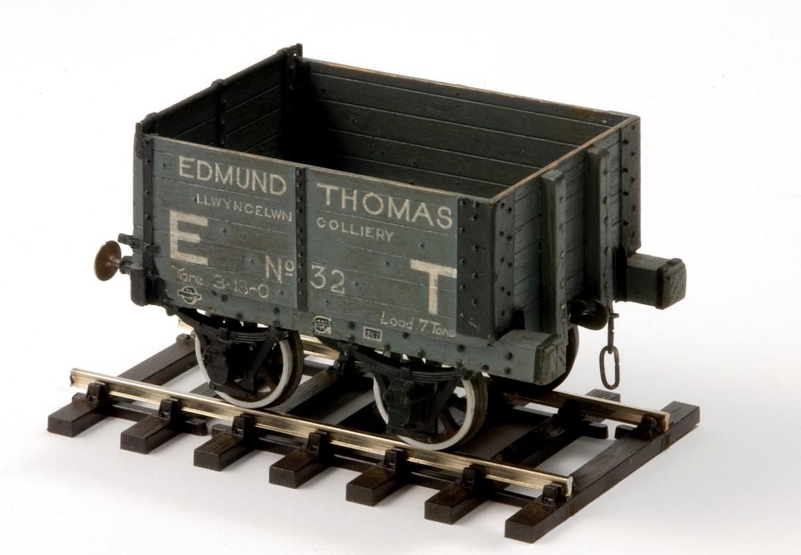 model railway wagon : &quot;Edmund Thomas&quot;