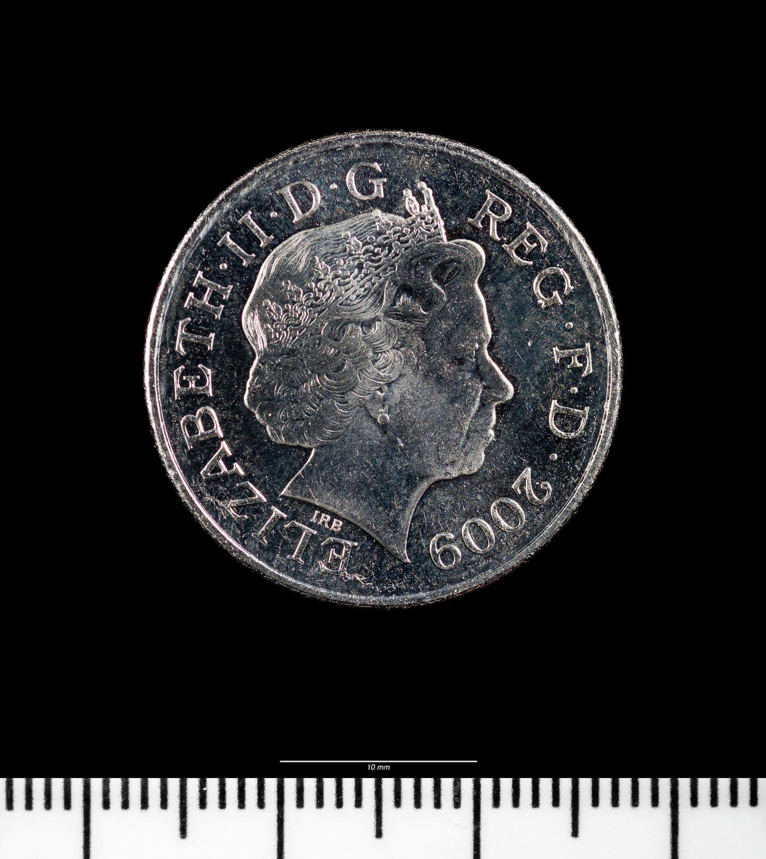 Elizabeth II ten pence