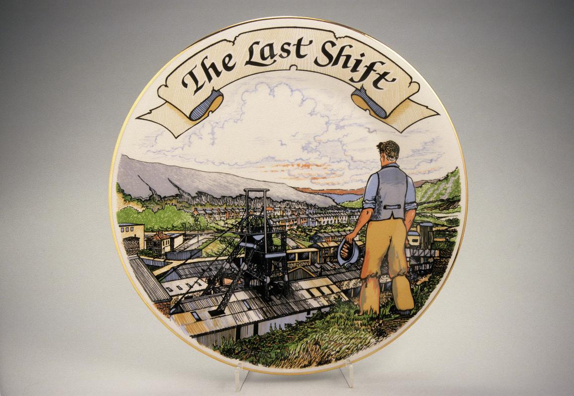 Commemorative Plate : &#039;The Last Shift&#039;