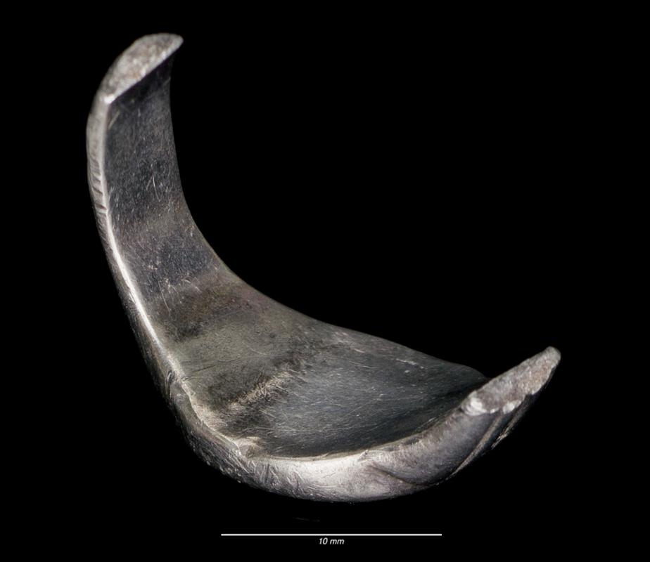 Medieval silver signet ring