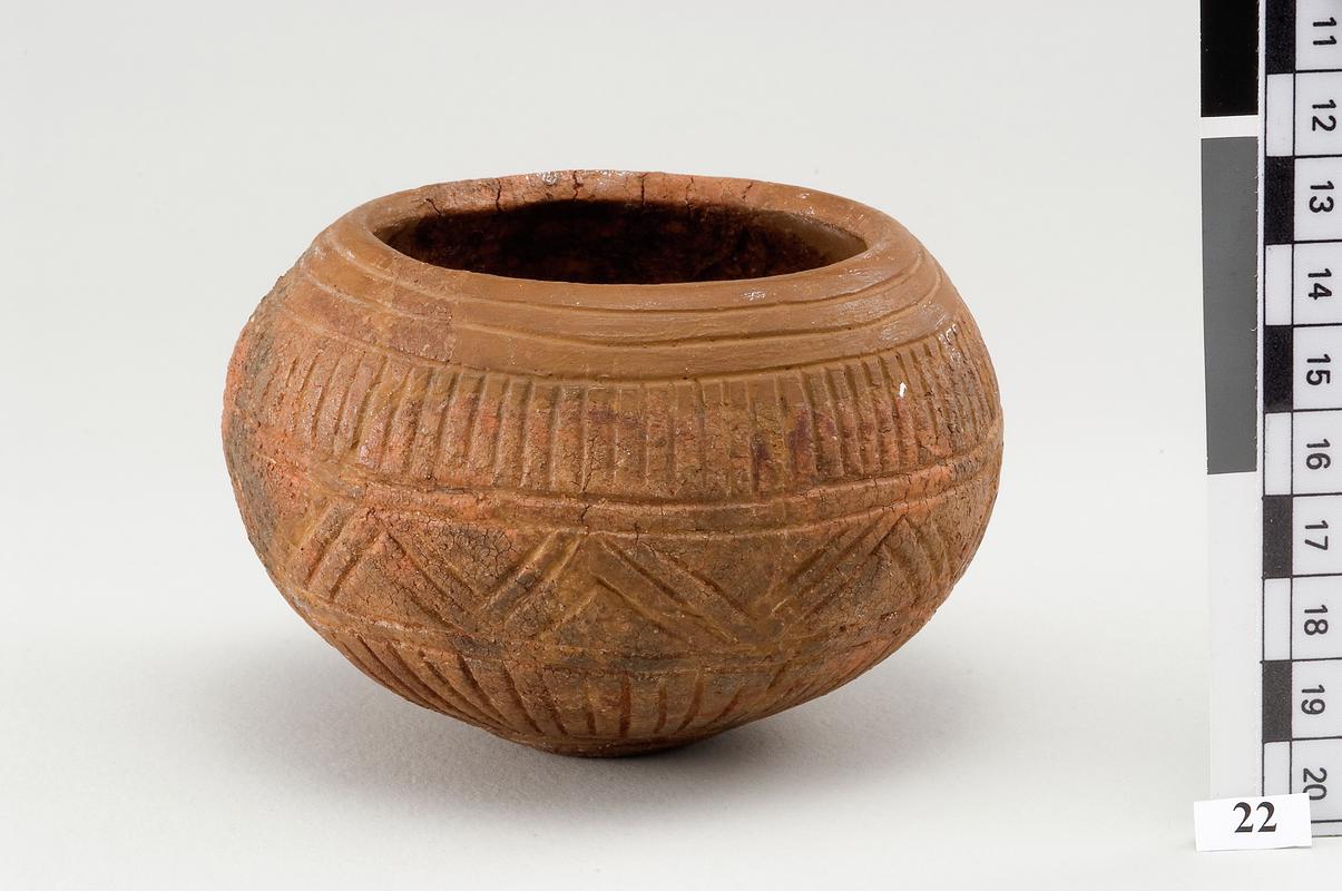 Early Bronze Age pottery miniature vessel